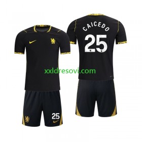 Chelsea Moises Caicedo 25 Gostujući Dječji Nogometni Dres 2026-2027